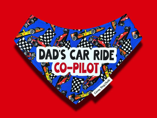 Dad's Car Ride Co-Pilot Bandana