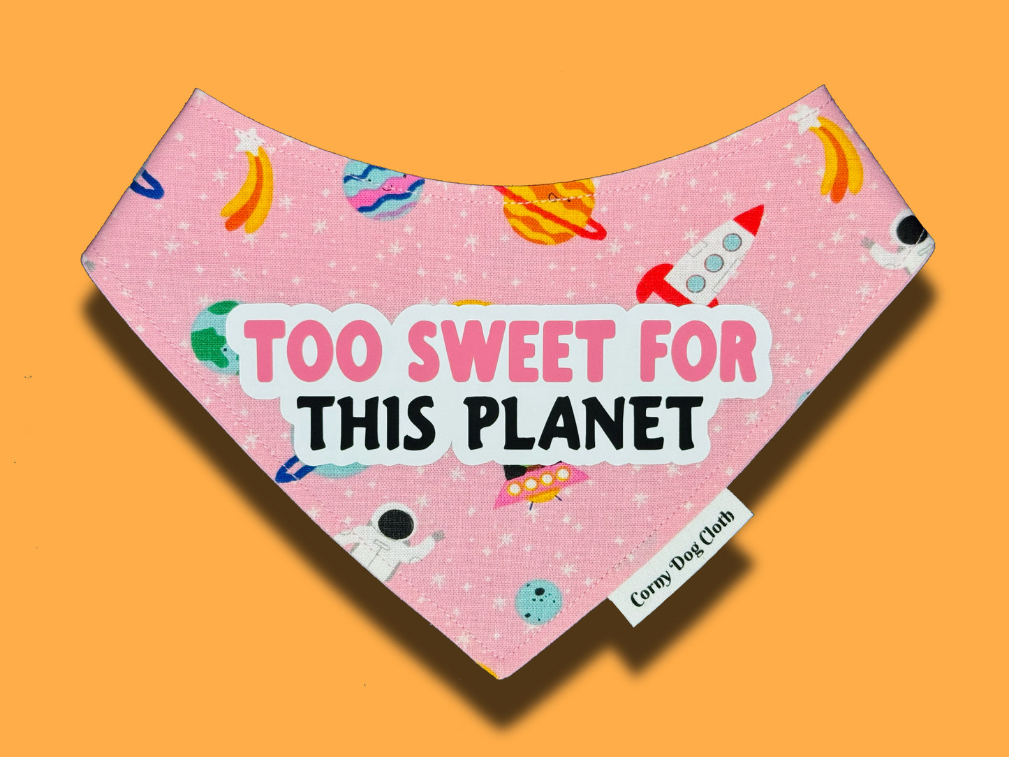 Too Sweet for this Planet Bandana