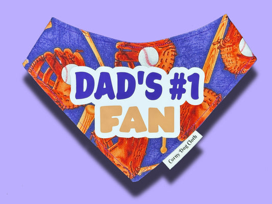 Dad's #1 Fan Bandana