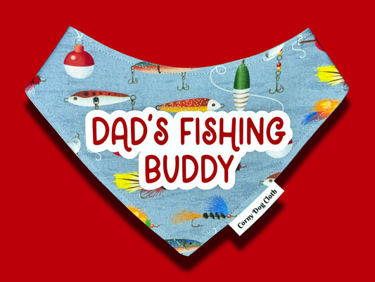 Dad's Fishing Buddy Bandana