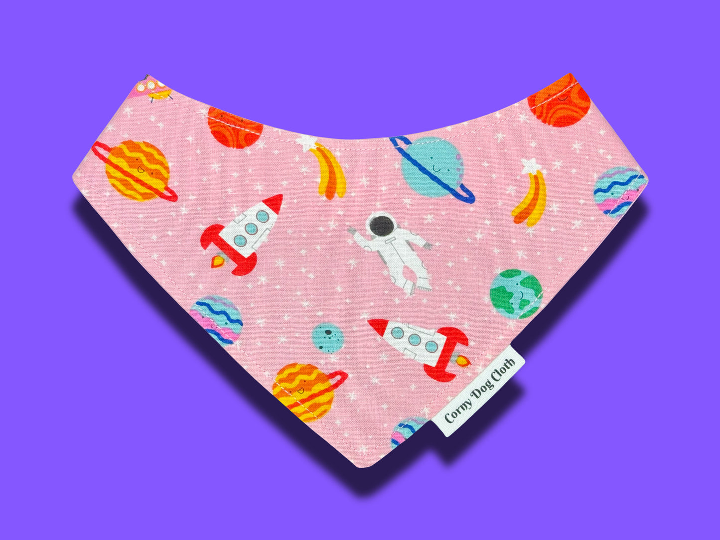 Orbit Paws Custom Bandana