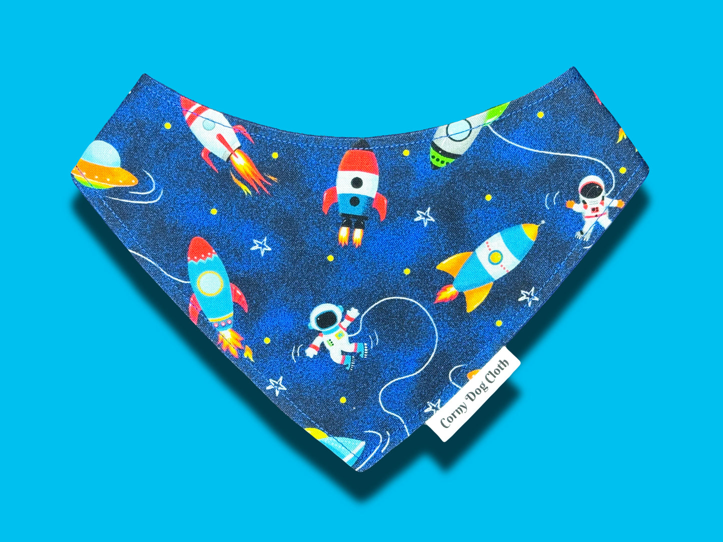 Rocket Pup Custom Bandana