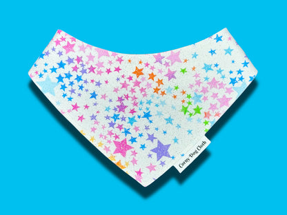 Shooting Star Custom Glitter Bandana