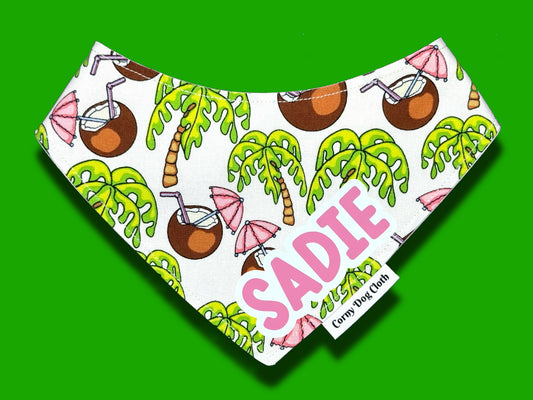 Tropic Pup Custom Bandana
