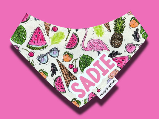Island Pup Custom Bandana