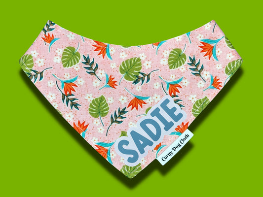 Palm Pooch Custom Bandana