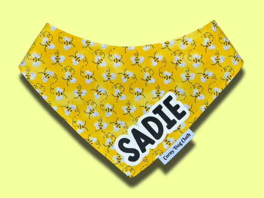 Buzz Custom Glitter Bandana