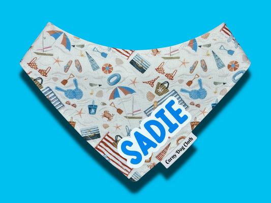 Sandy Paws Custom Bandana