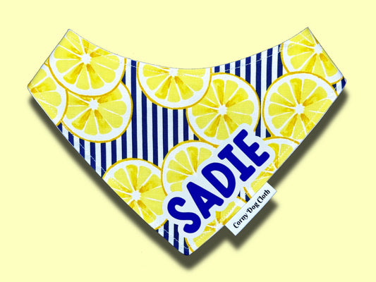 Lemon Wag Custom Bandana
