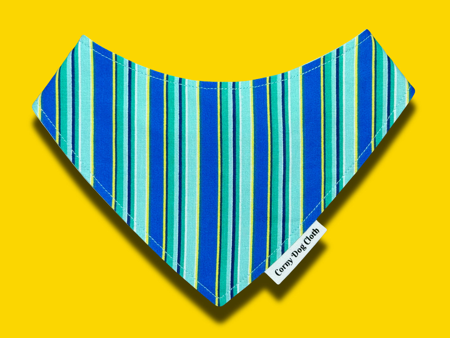 Coastal Stripes Custom Bandana