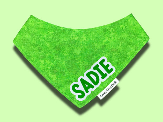 Green Dream Custom Bandana