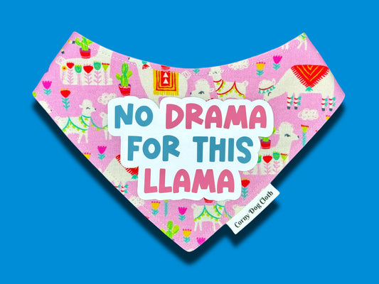 No Drama for This Llama Bandana
