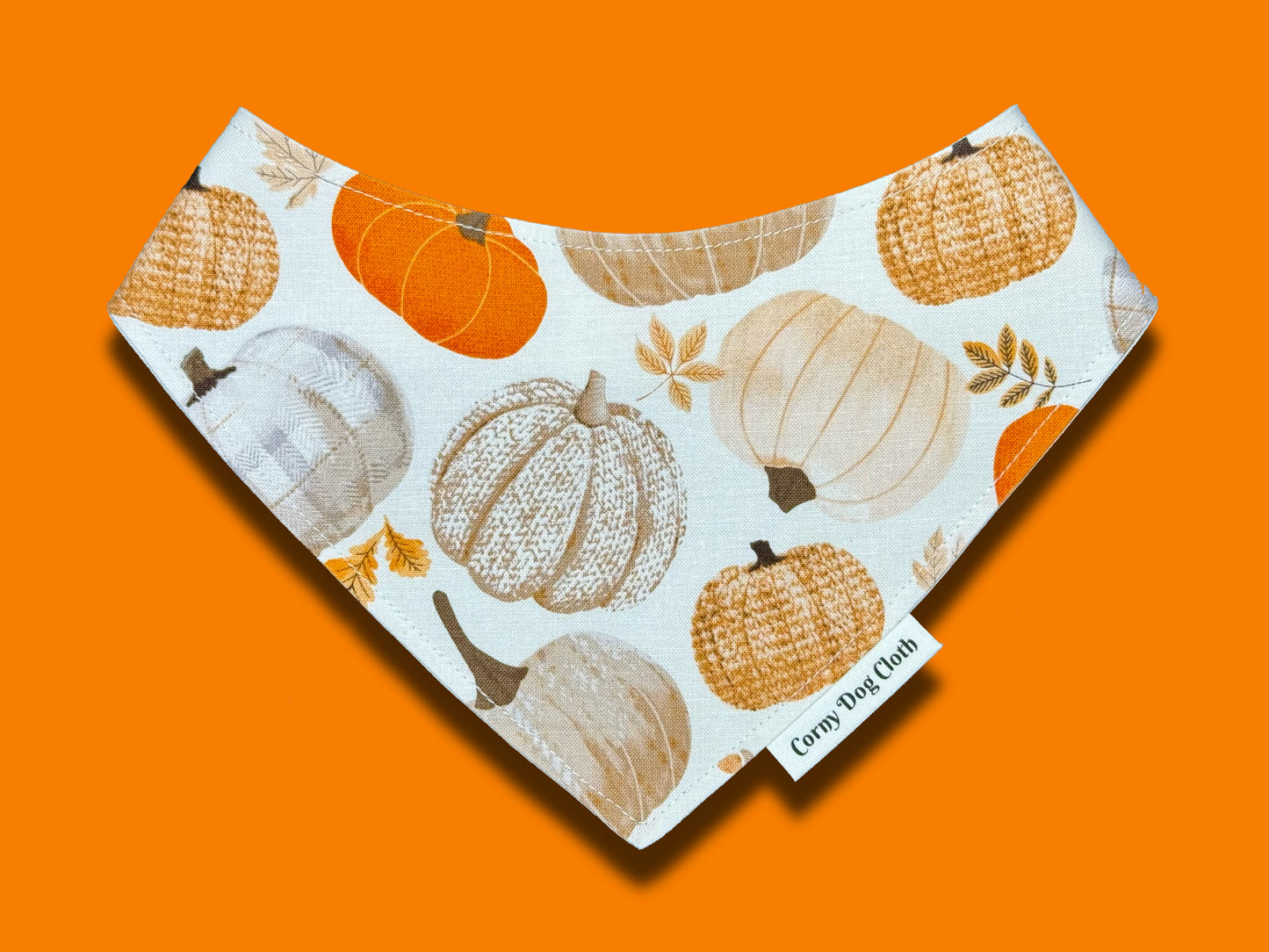 Pumpkin Tails Custom Bandana