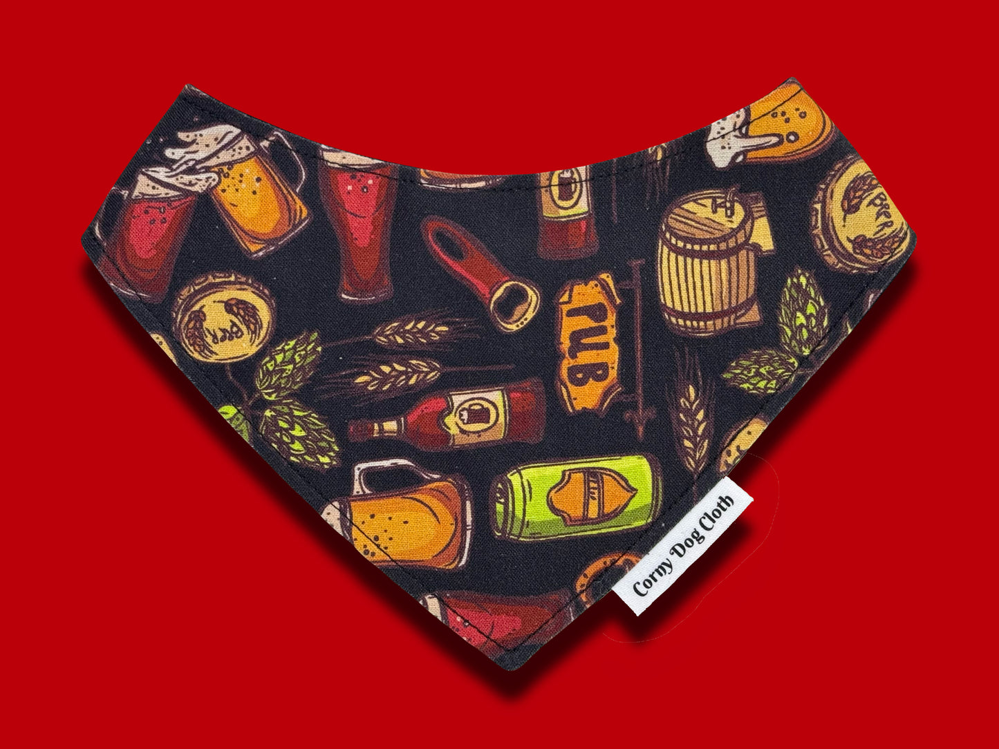 Oktoberfest Pawty Custom Bandana