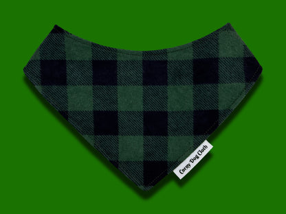 Forest Glen Flannel Custom Bandana