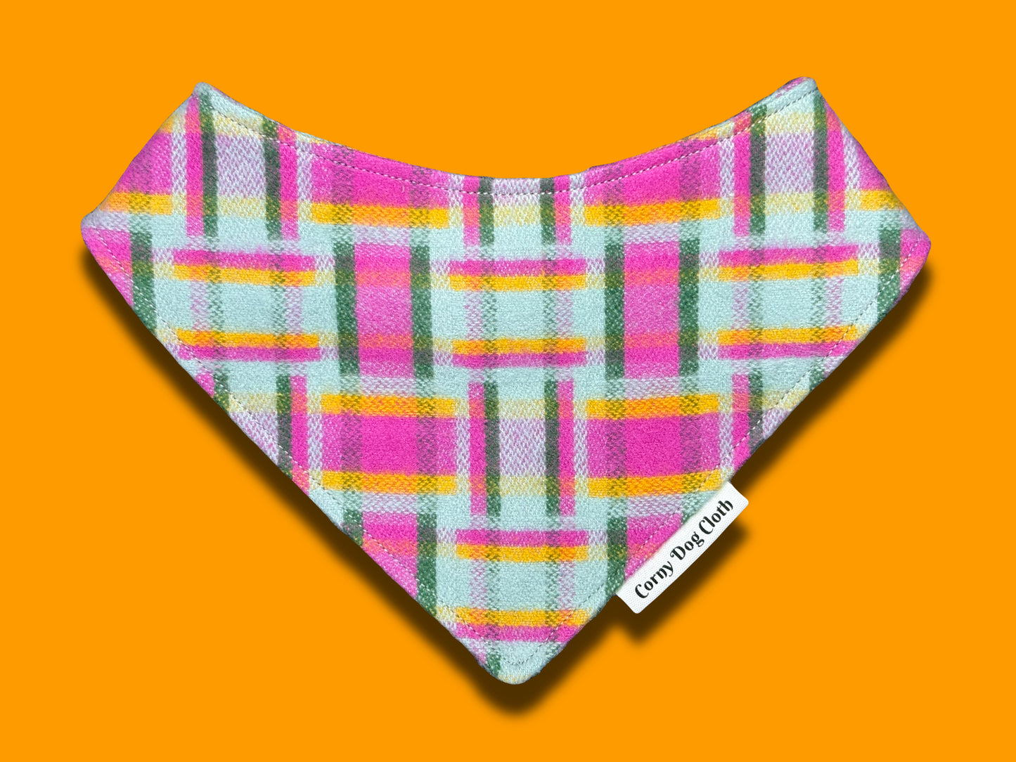 Vibrant Flannel Custom Bandana