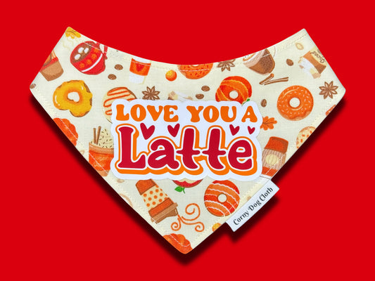 Love You a Latte Bandana