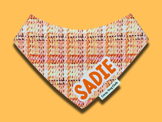 Peach Whisper Custom Bandana