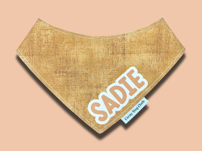Walnut Woof Custom Bandana