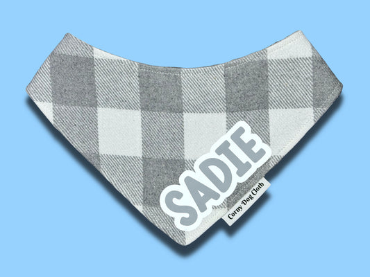 Granite Glow Flannel Custom Bandana