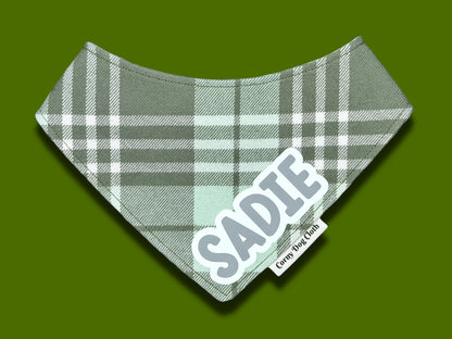 Minted Flannel Flannel Custom Bandana