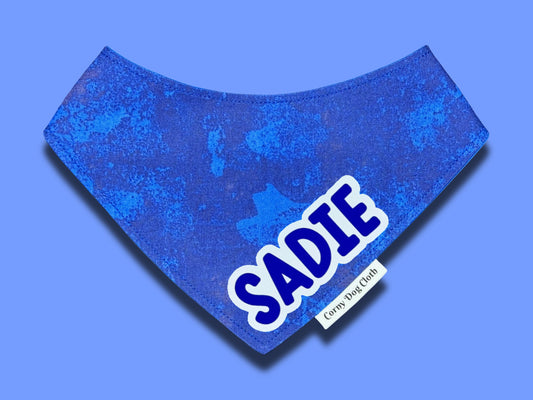 Cobalt Cutie Custom Bandana