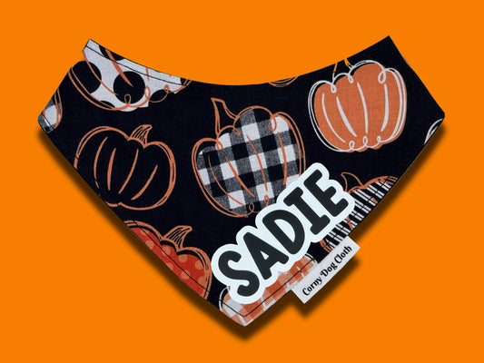 Pumpkin Buddy Custom Bandana