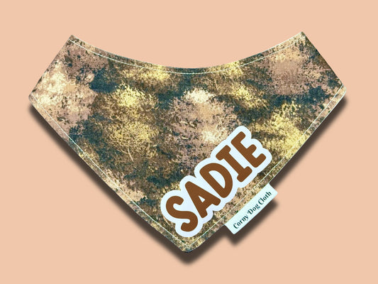 Espresso Charm Custom Bandana