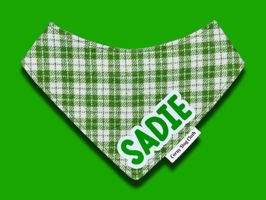 Woodland Walk Flannel Custom Bandana