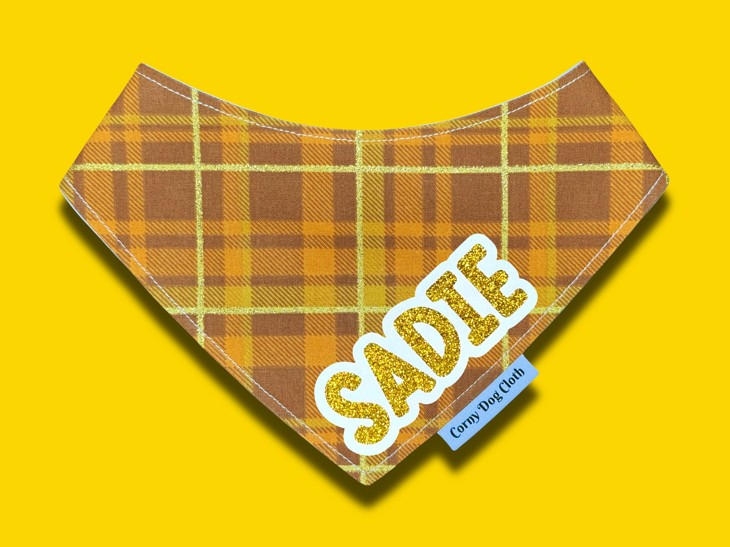 Chestnut Grove Custom Glitter Bandana