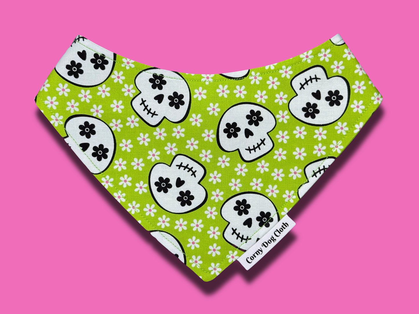 Ghoul Gang Green Custom Bandana