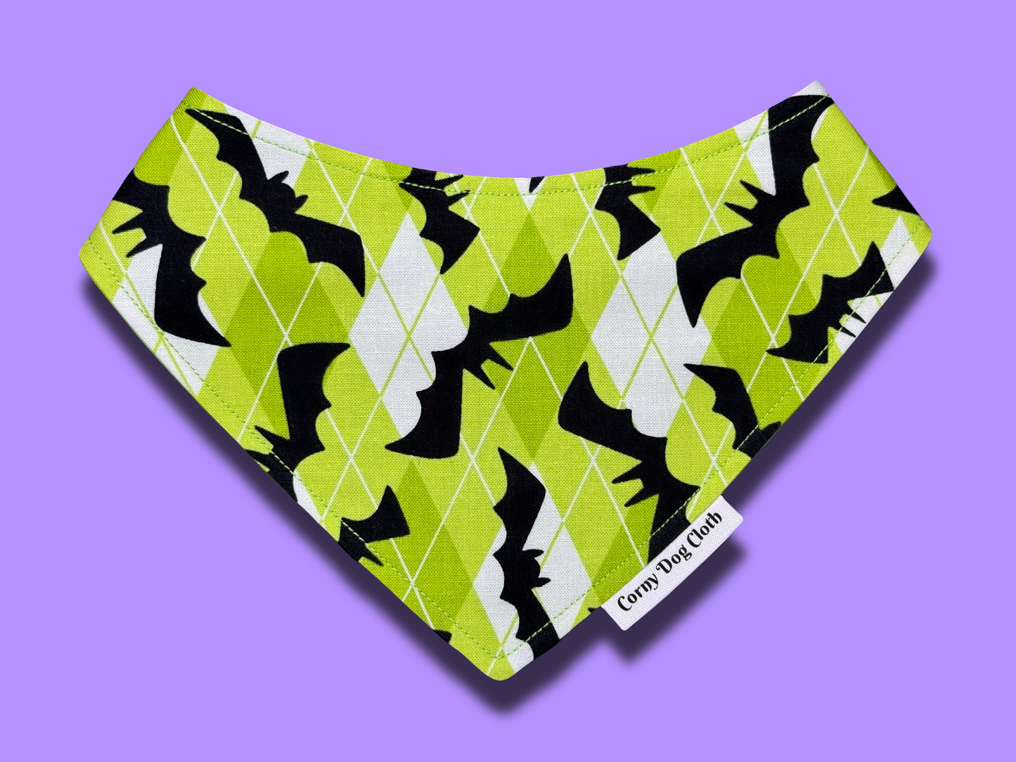 Batty Green Custom Bandana