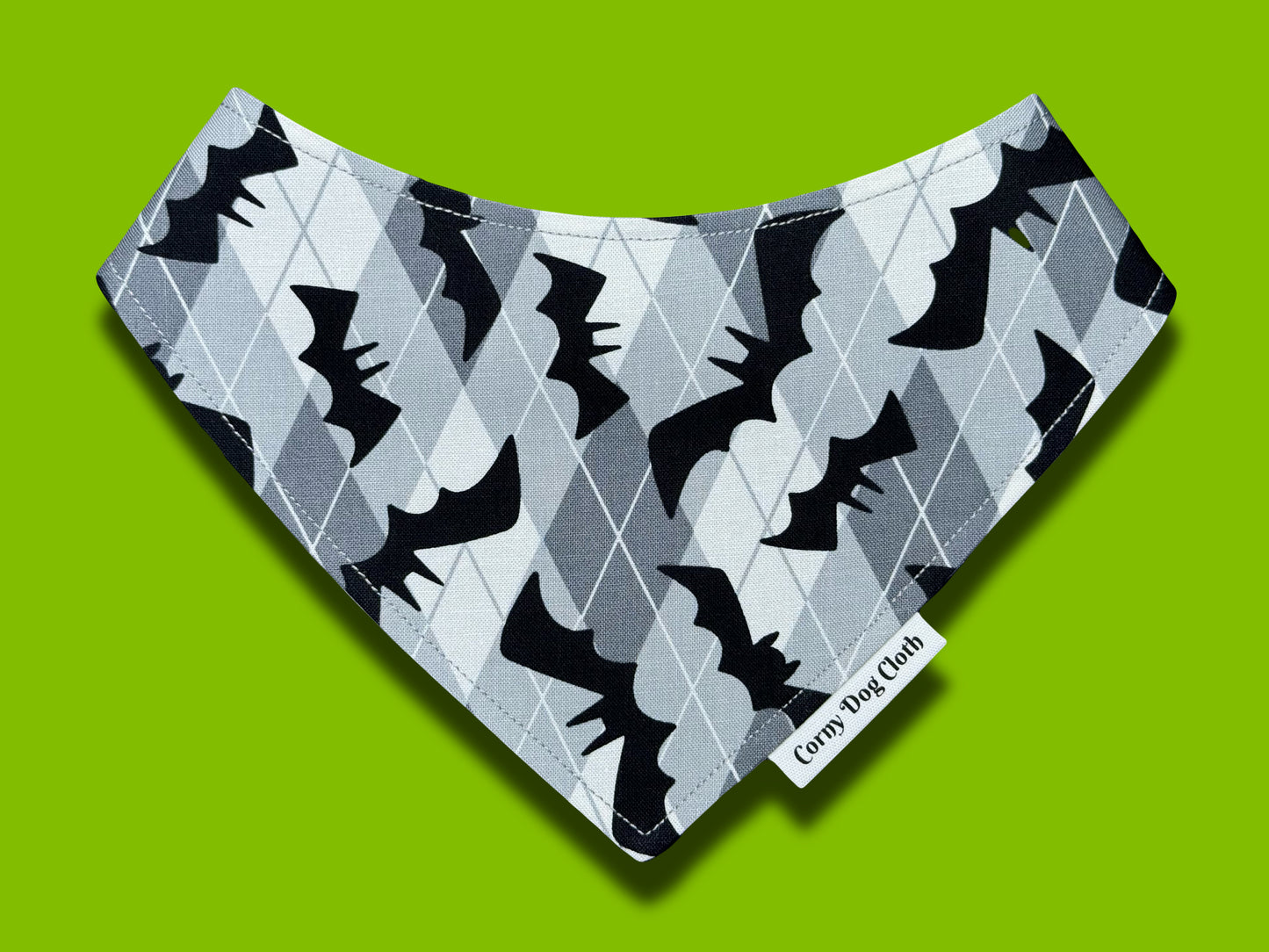 Batty Gray Custom Bandana