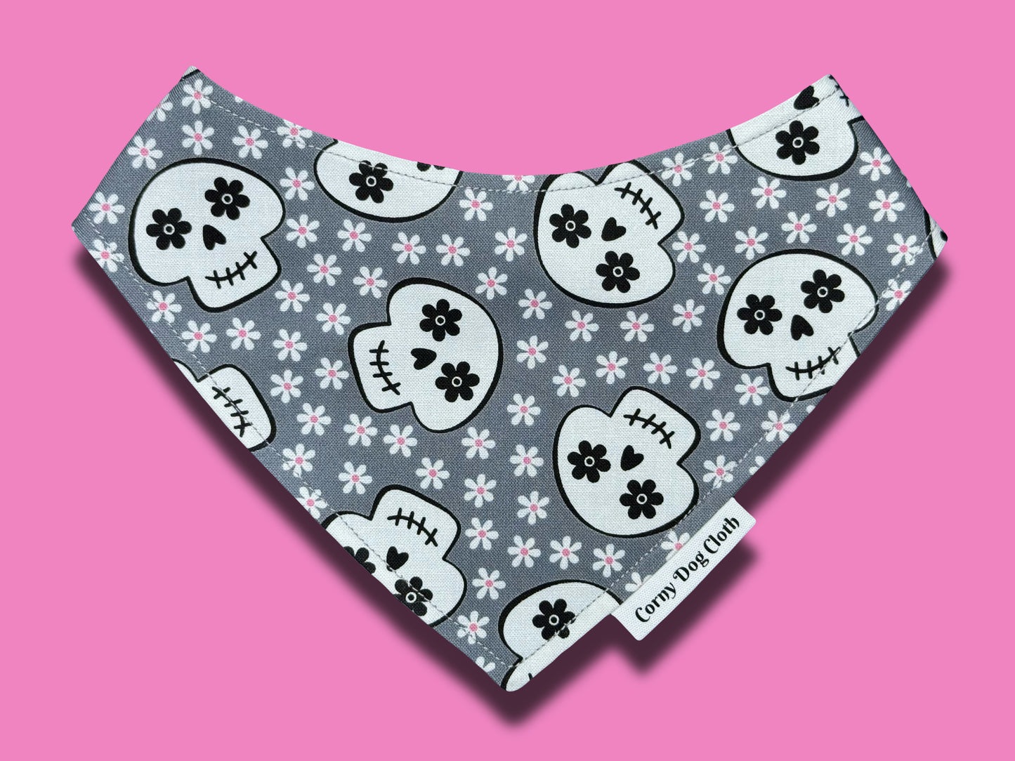 Ghoul Gang Gray Custom Bandana