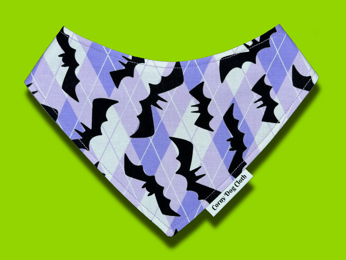 Batty Lilac Custom Bandana