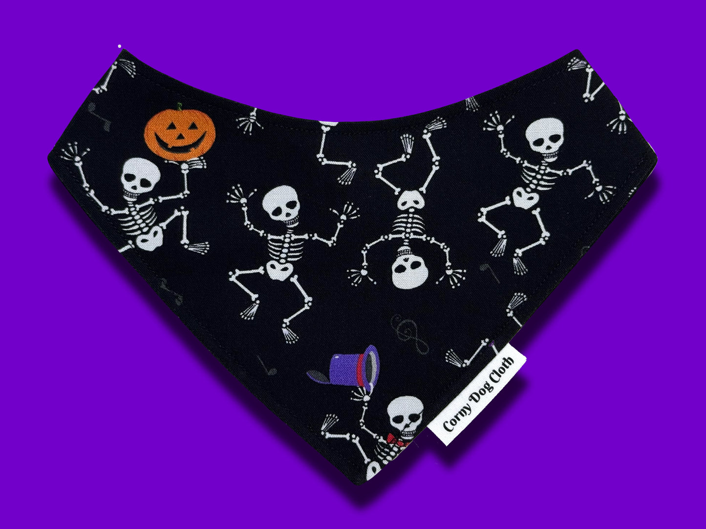 Spooky Bones Custom Bandana