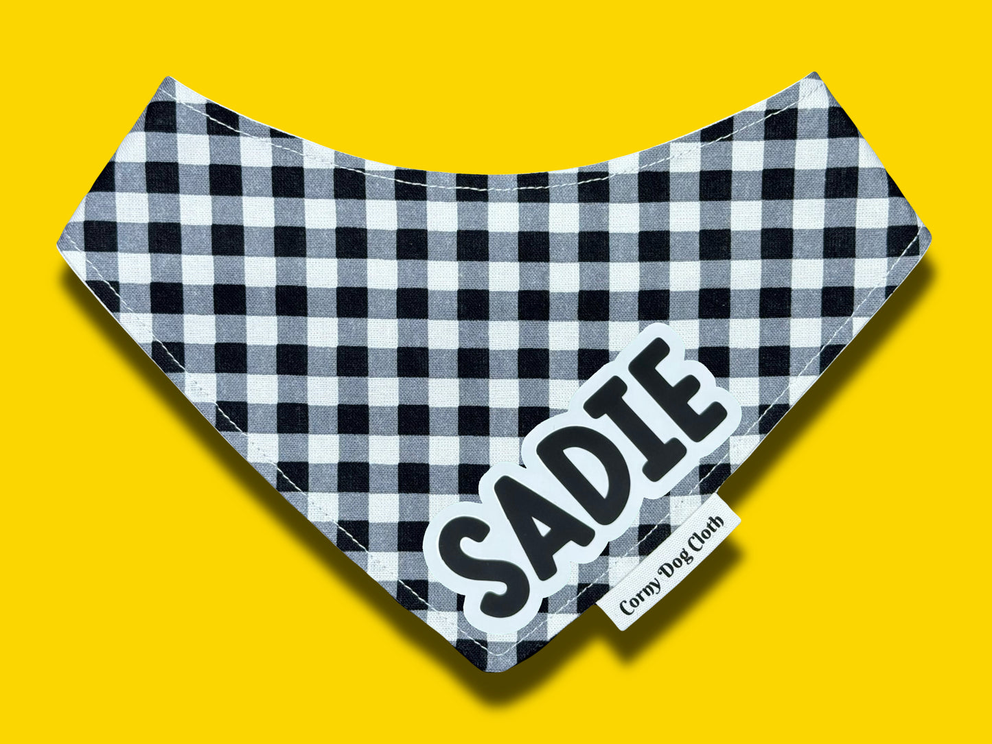 Dapper Plaid Custom Bandana