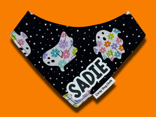 BOOuquet Black Custom Bandana
