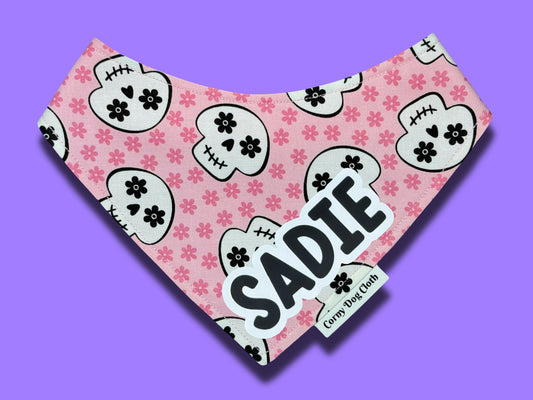 Ghoul Gang Pink Custom Bandana