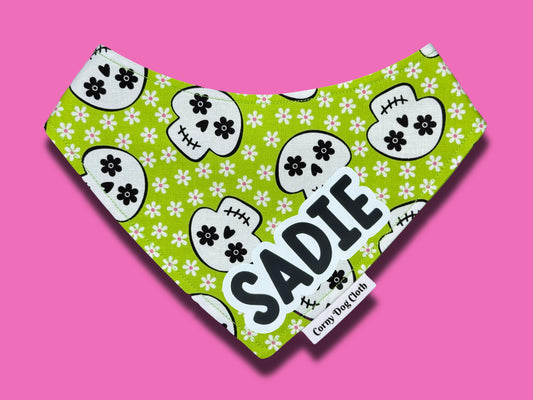 Ghoul Gang Green Custom Bandana