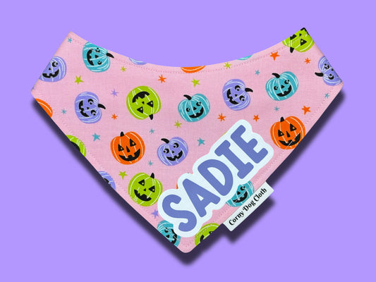 Jack-o-Joy Pink Custom Bandana