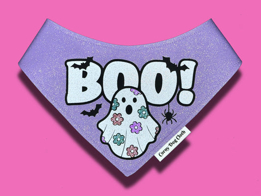 BOO!uquet Lilac Glitter Bandana