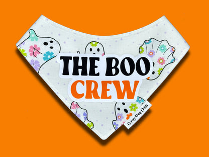 The Boo Crew White Bandana