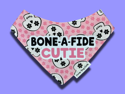 Bone-a-Fide Cutie Pink Bandana