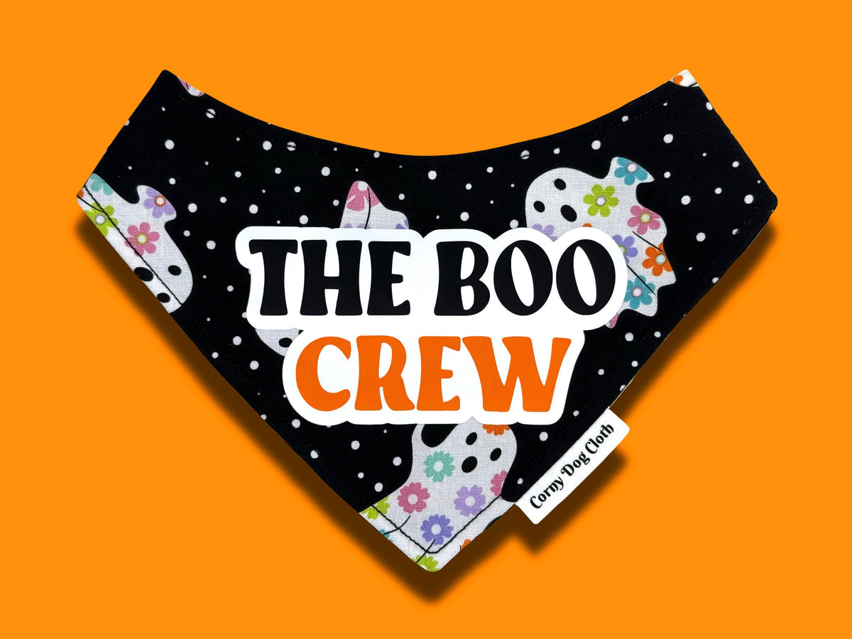 The Boo Crew Black Bandana