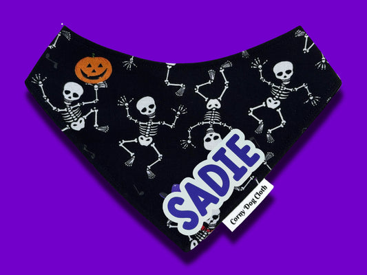 Spooky Bones Custom Bandana