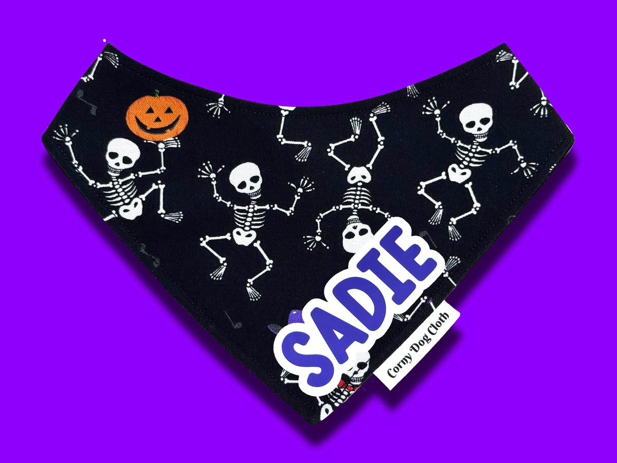 Spooky Bones Custom Bandana