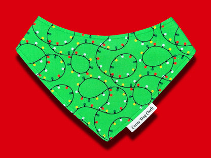 Shine Bright Green Custom Bandana