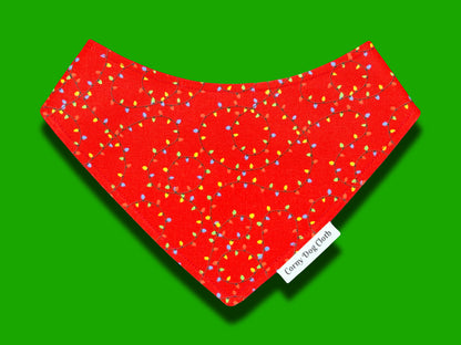 Shine Bright Red Custom Bandana