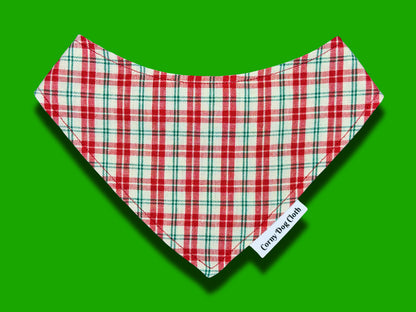 Classic Check Pup Custom Bandana